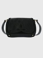 Cartera Ecocuero Mujer Texas Bag Negro Hush Puppies