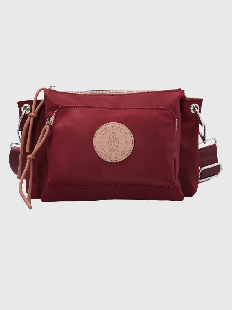 Cartera-Ecocuero-Mujer-Roger-Cross-Rojo-Hush-Puppies