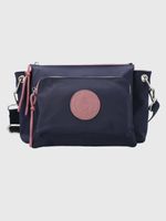 Cartera Ecocuero Mujer Roger Cross Azul Hush Puppies
