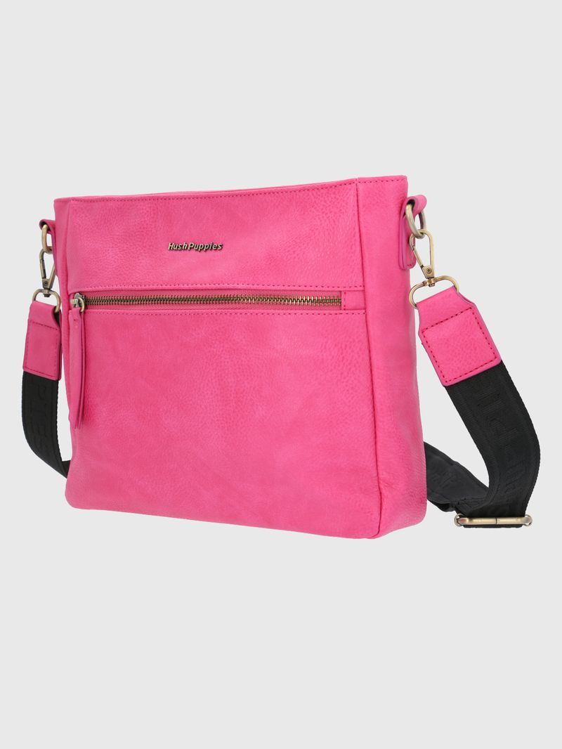 Cartera-Ecocuero-Mujer-Clark-Cross-Rosado-Hush-Puppies