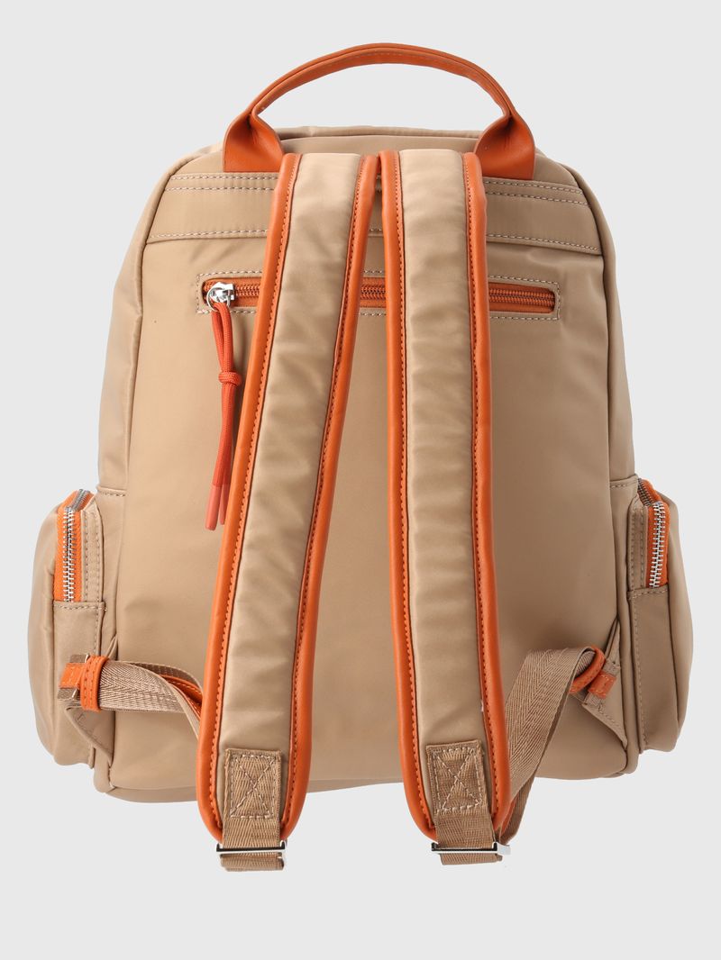Mochila-Ecocuero-Mujer-Randall-Back-Beige-Hush-Puppies