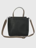Cartera Ecocuero Mujer Bagley Cross Negro Hush Puppies