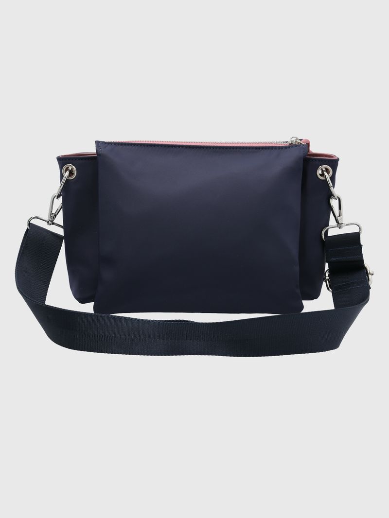 Cartera Ecocuero Mujer Roger Cross Azul Hush Puppies