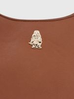 Cartera Ecocuero Mujer Dogher Hobo Café Hush Puppies