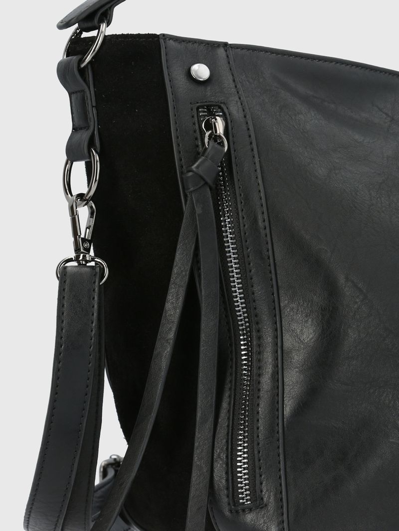 Cartera-Ecocuero-Mujer-Lovell-Hobo-Negro-Hush-Puppies