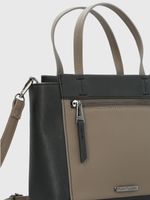 Cartera Ecocuero Mujer Bagley Cross Negro Hush Puppies