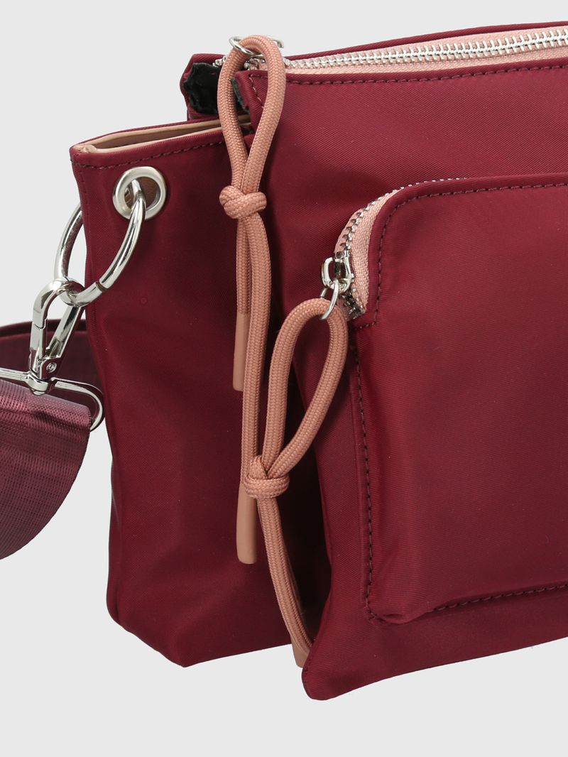 Cartera-Ecocuero-Mujer-Roger-Cross-Rojo-Hush-Puppies
