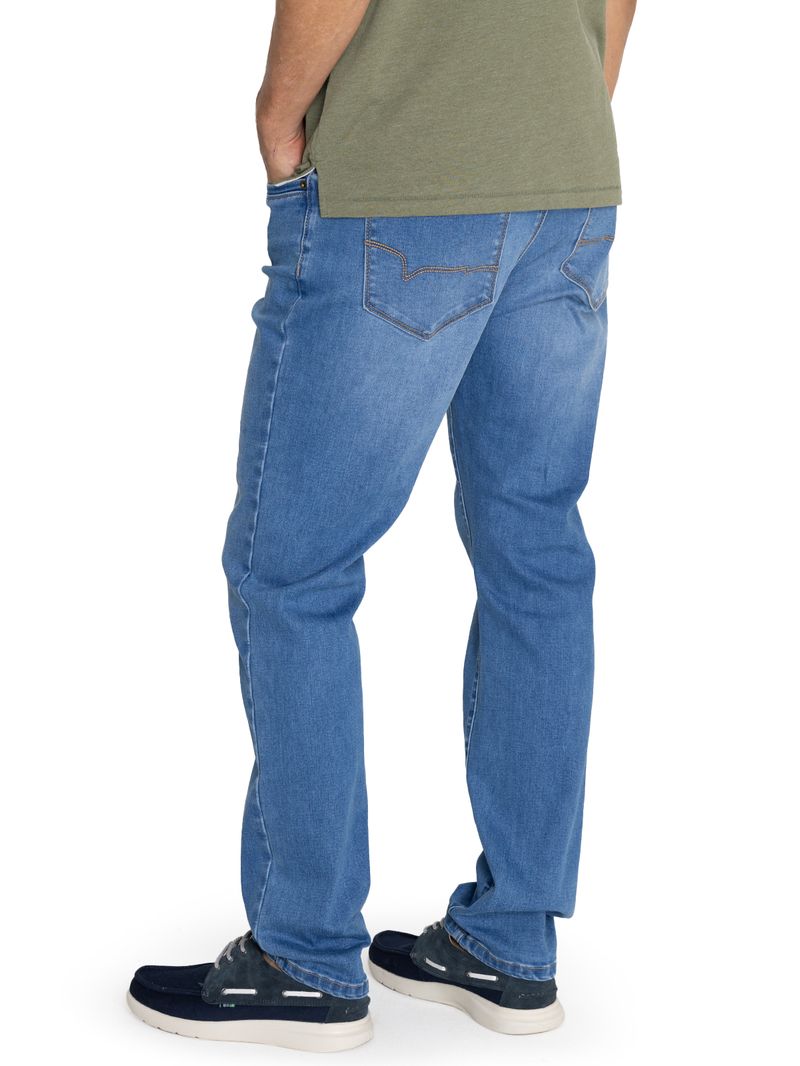 Jeans Algodón Orgánico Hombre Bari Gris Rockford