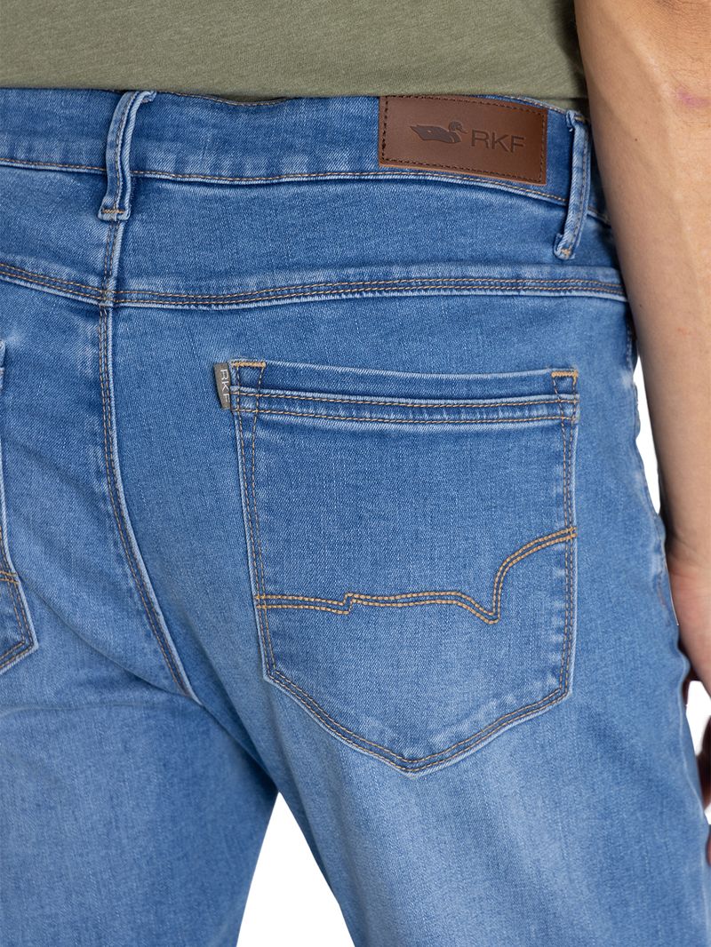 Jeans Algodón Orgánico Hombre Bari Gris Rockford