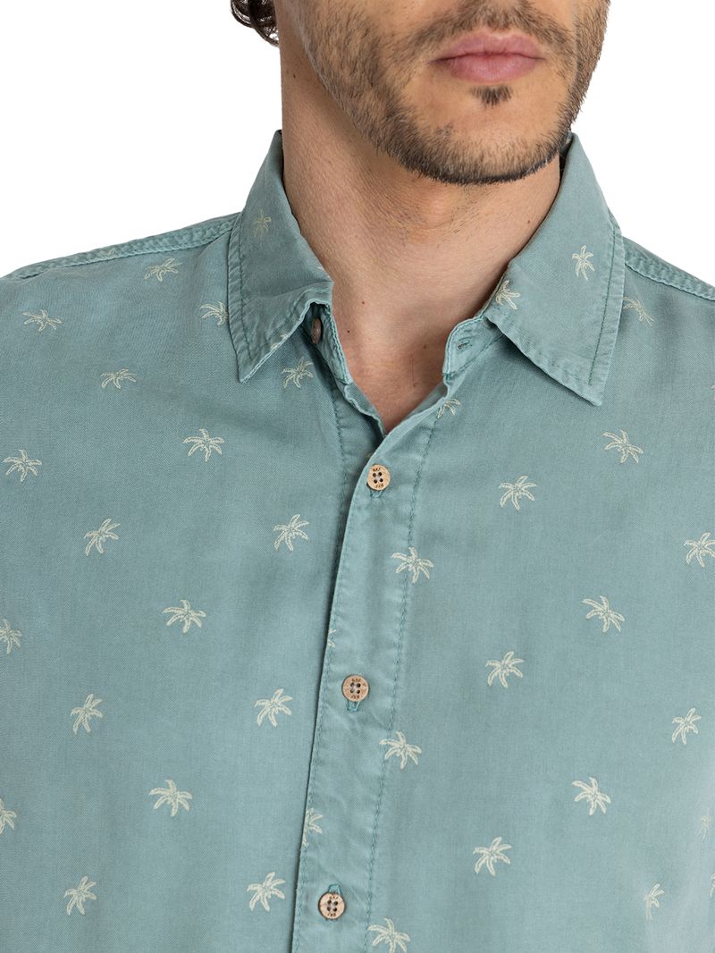 Camisa-Tencel-Hombre-Tencelprint-Verde-Rockford