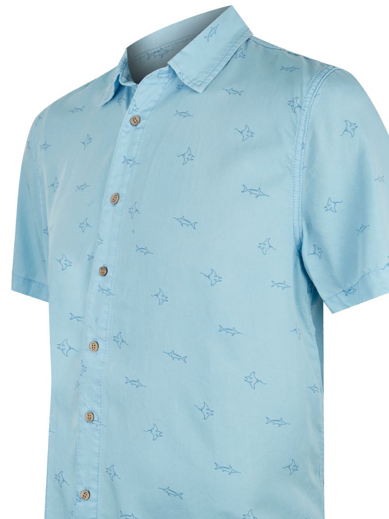 Camisa-Tencel-Hombre-Tencelprint-Azul-Rockford
