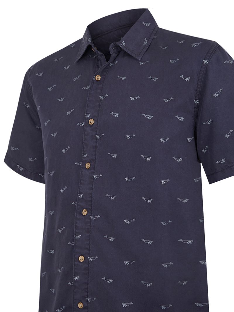 Camisa-Tencel-Hombre-Tencelprint-Marino-Rockford