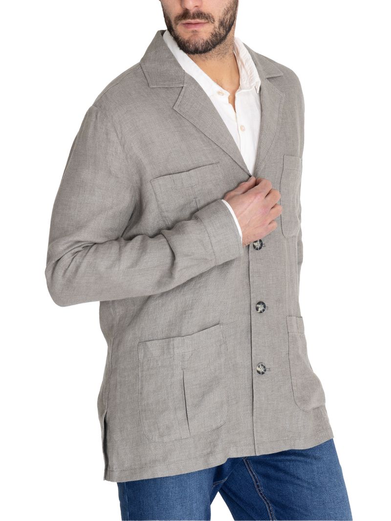 Chaqueta-Lino-Organico-Hombre-Fornillo-Verde-Oscuro-Rockford