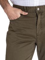 Pantalon-Natural-Flex-Hombre-Five-Verde-Oscuro-Rockford