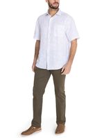 Pantalon-Natural-Flex-Hombre-Five-Verde-Oscuro-Rockford