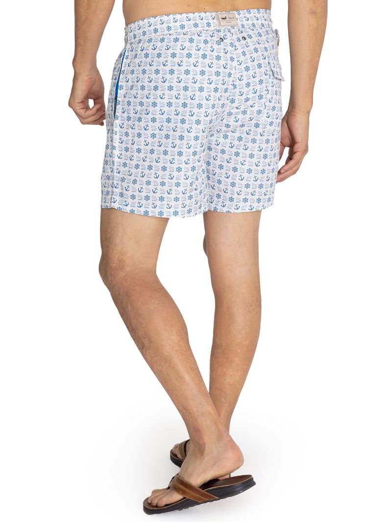 Traje De Baño Fibras Recicladas Hombre Izam Celeste Rockford