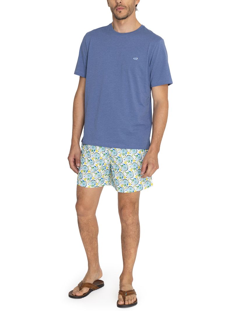 Traje De Baño Fibras Recicladas Hombre Izam Rosado Rockford