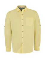 Camisa-Algodon-Organico-Hombre-Galiton-Amarillo-Rockford