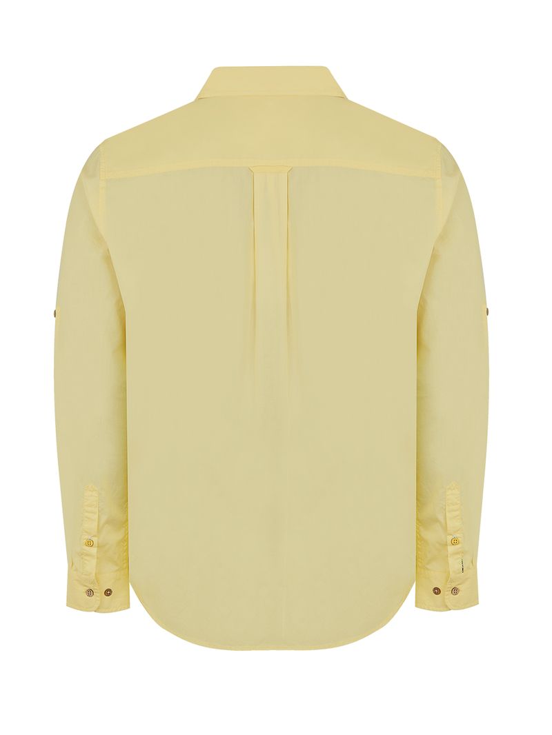 Camisa-Algodon-Organico-Hombre-Galiton-Amarillo-Rockford