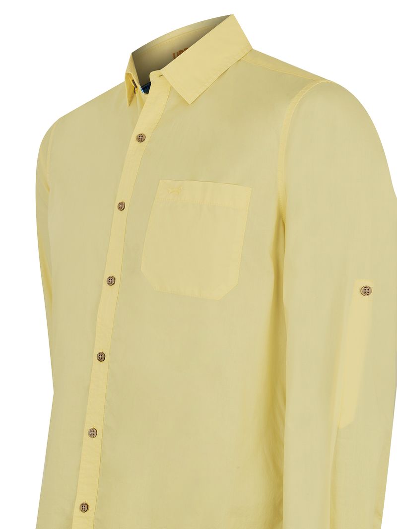Camisa-Algodon-Organico-Hombre-Galiton-Amarillo-Rockford