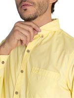 Camisa-Algodon-Organico-Hombre-Galiton-Amarillo-Rockford
