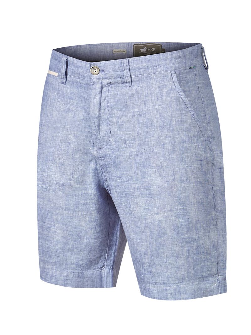 Short-Lino-Organico-Hombre-Linen-Azul-Rockford