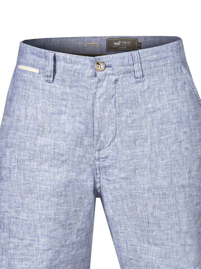 Short-Lino-Organico-Hombre-Linen-Azul-Rockford