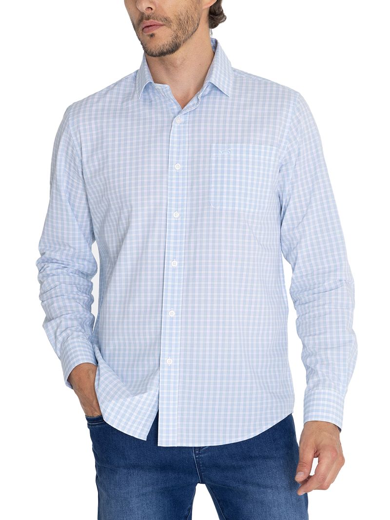 Camisa-Algodon-Organico-Hombre-Lighter-Celeste-Rockford