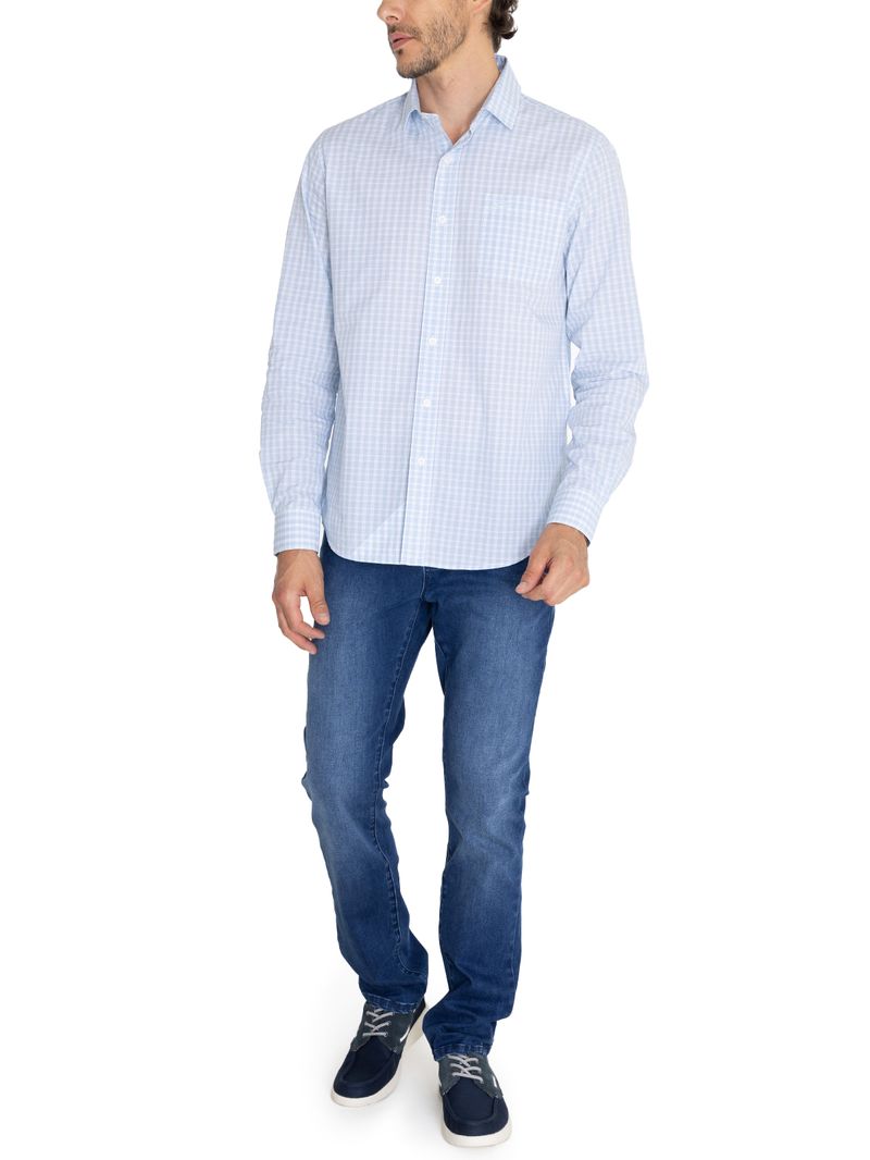 Camisa-Algodon-Organico-Hombre-Lighter-Celeste-Rockford