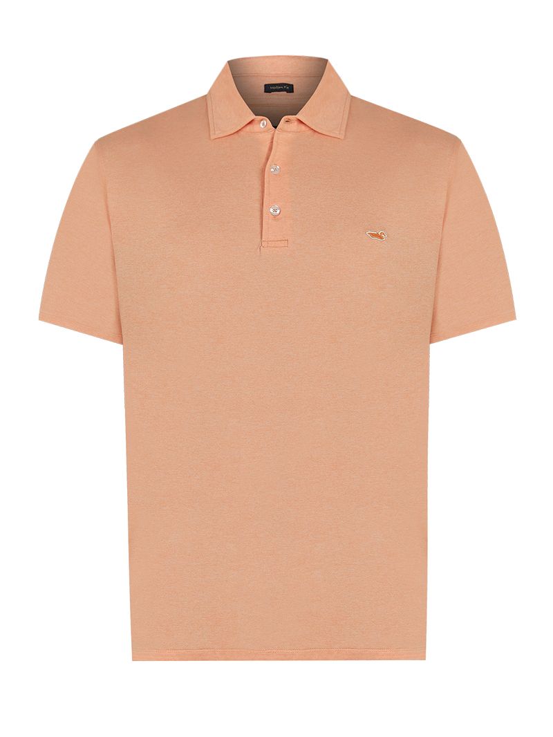 Polera Fibras Recicladas Hombre Frateli Naranjo Rockford