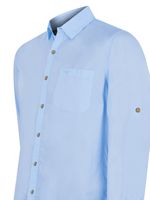 Camisa Algodón Orgánico Hombre Galiton Celeste Rockford