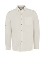 Camisa Algodón Orgánico Hombre Galiton Beige Rockford