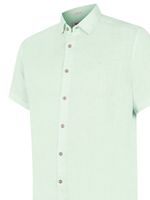 Camisa-Lino-Organico-Hombre-Linenjer-Verde-Rockford