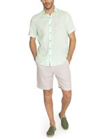 Camisa-Lino-Organico-Hombre-Linenjer-Verde-Rockford