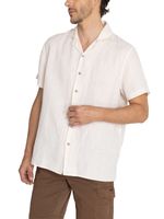 Camisa Lino Orgánico Hombre Braga Beige Rockford