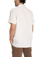 Camisa Lino Orgánico Hombre Braga Beige Rockford