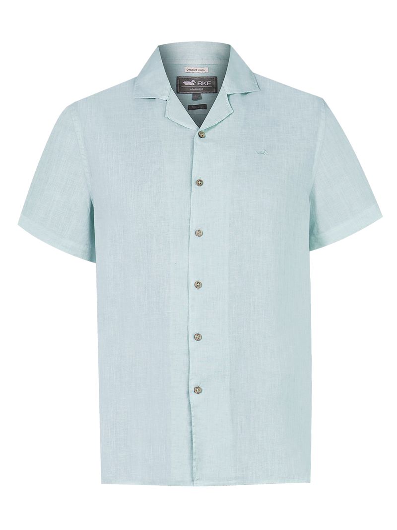 Camisa-Lino-Organico-Hombre-Braga-Verde-Rockford