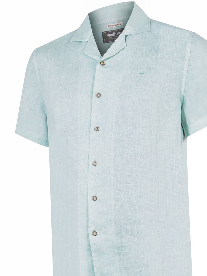 Camisa-Lino-Organico-Hombre-Braga-Verde-Rockford
