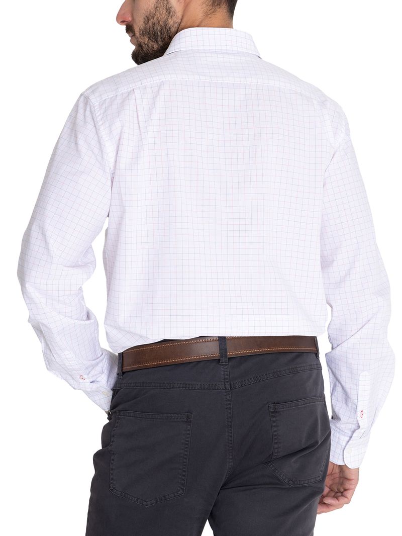 Camisa Algodón Orgánico Hombre Lighter Blanco Rockford