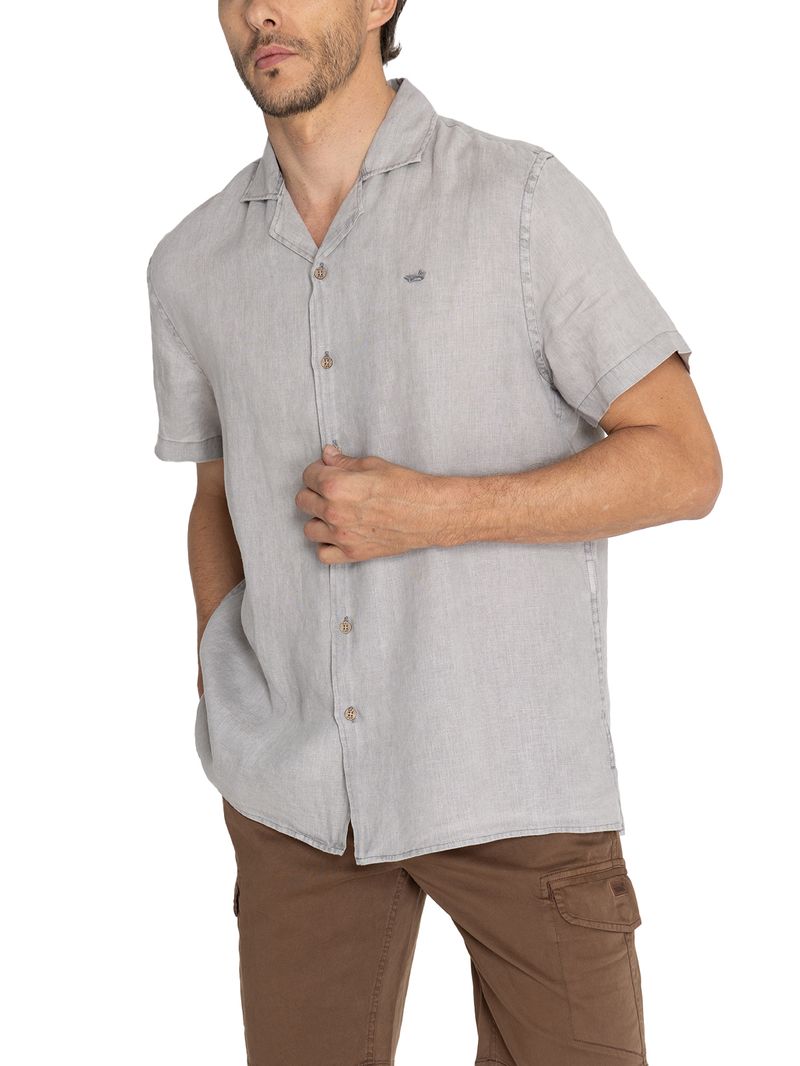 Camisa-Lino-Organico-Hombre-Braga-Gris-Rockford