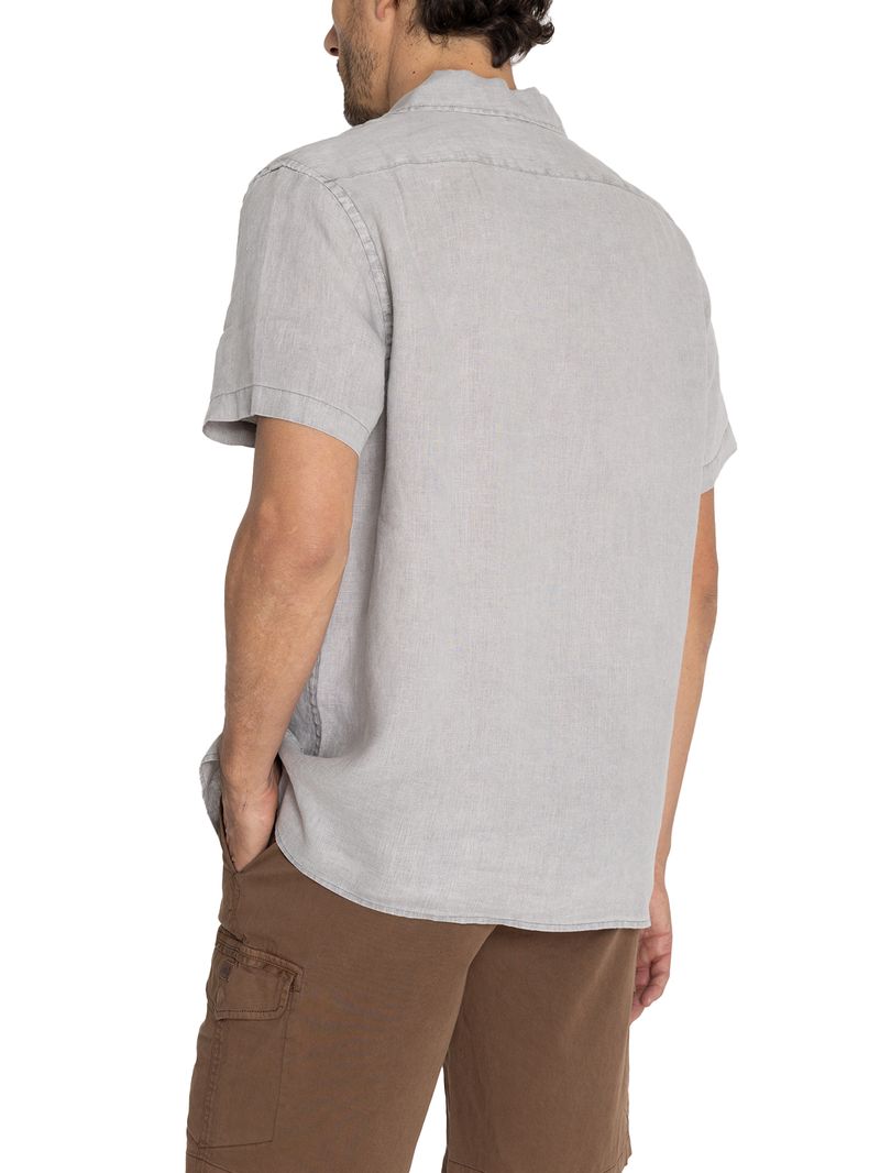 Camisa-Lino-Organico-Hombre-Braga-Gris-Rockford