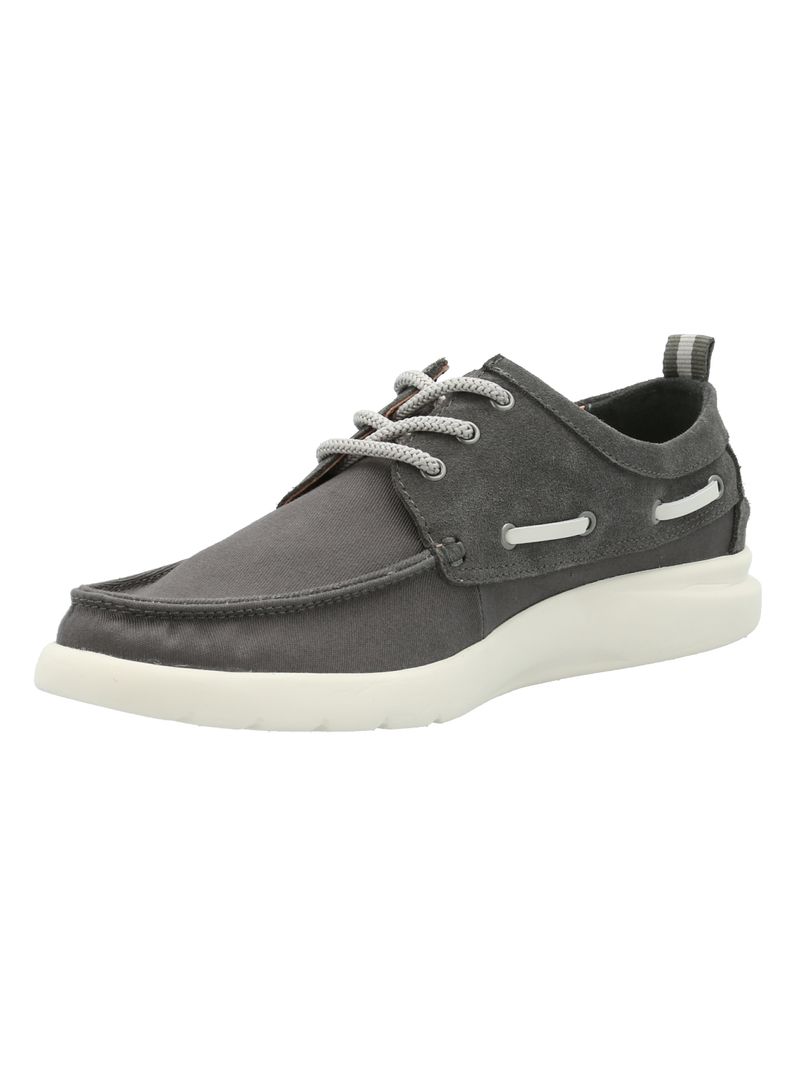 Mocasín Cuero Hombre Gaston Gris Rockford