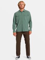 Camisa Manga Larga Hombre Surftrek Verde A/Div Billabong