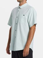 Camisa Manga Corta Hombre All Day Celeste Billabong