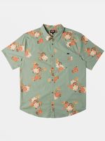 Camisa Manga Corta Hombre Sundays Verde Billabong