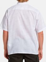 Camisa Manga Corta Hombre Script Print Blanca Billabong