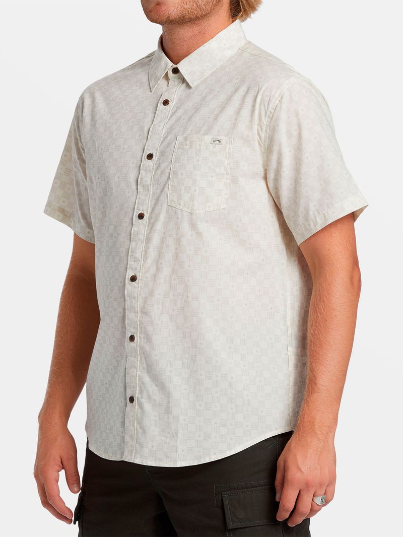 Camisa Manga Corta Hombre Sundays Blanca Billabong