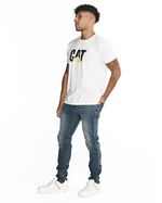 Jeans Casual Hombre TRIBLEND STRETCH DENIM SKINNY Azul CAT