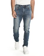 Jeans Casual Hombre TRIBLEND STRETCH DENIM SKINNY Azul CAT