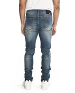 Jeans Casual Hombre TRIBLEND STRETCH DENIM SKINNY Azul CAT